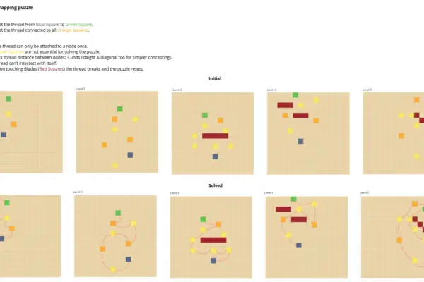 Puzzle concept for the Life Room. These puzzles went through several iterations and got simplified in the final version.